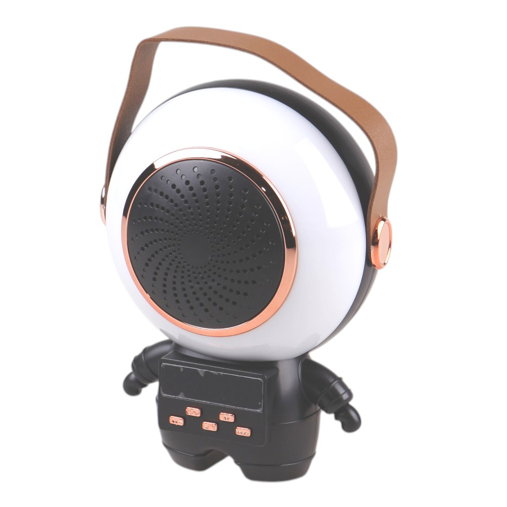 Bezdrátový karaoke astronaut černý - náhled 2