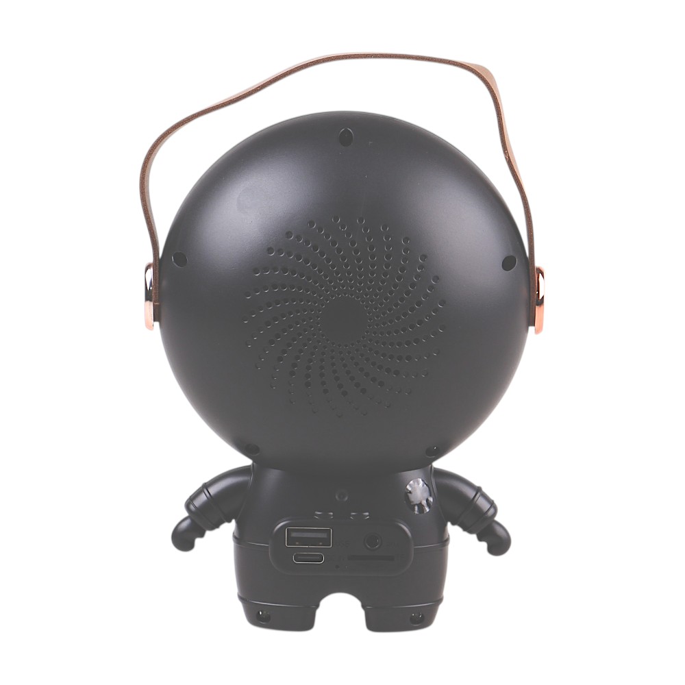 Bezdrátový karaoke astronaut černý - náhled 3