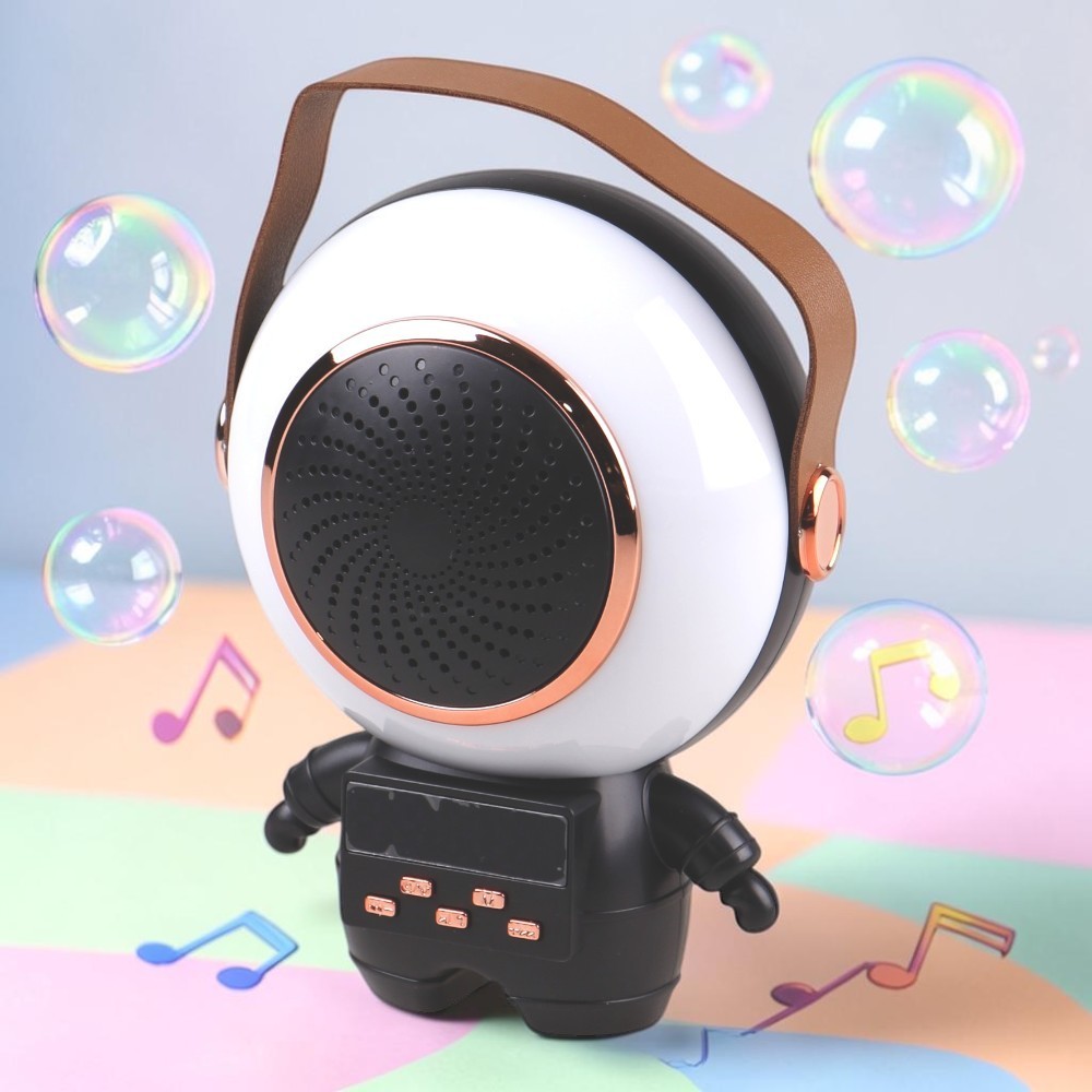 Bezdrátový karaoke astronaut černý - náhled 5