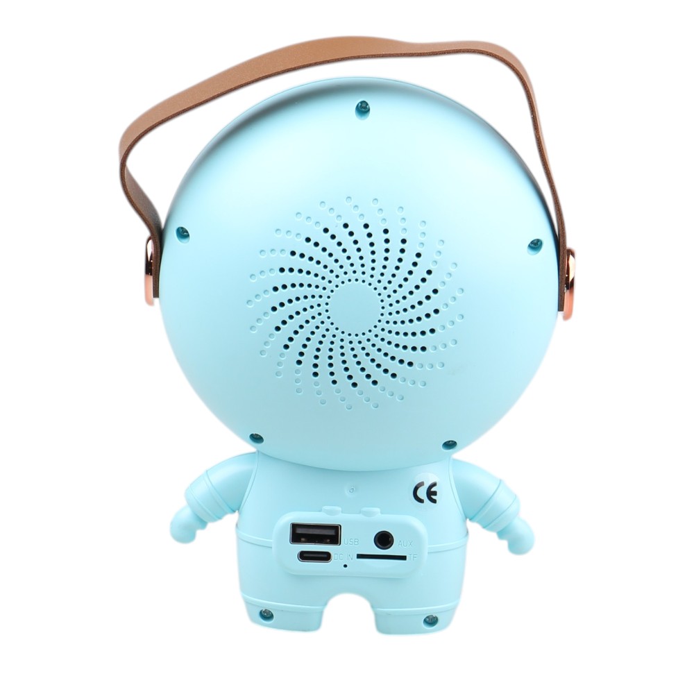 Bezdrátový karaoke astronaut modrý - náhled 4