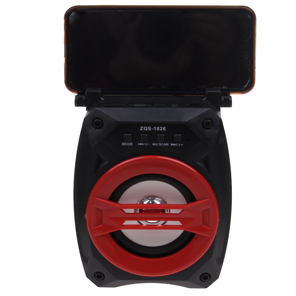 Bluetooth reproduktor ZQS-1826 červený - náhled 4