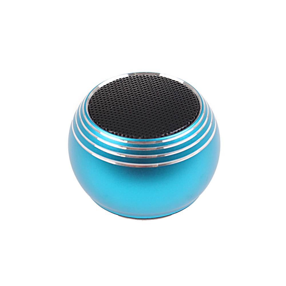 Mini Bluetooth reproduktor M9 modrý - náhled 2