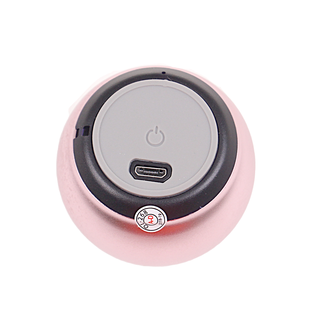 Mini Bluetooth reproduktor M9 růžový - náhled 3