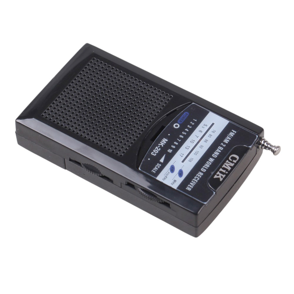 Mini přenosné dvoupásmové rádio - náhled 6