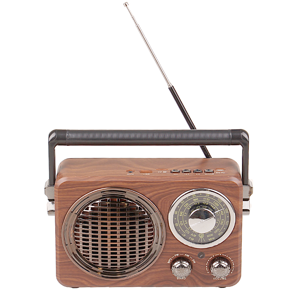 Přenosné dobíjecí retro rádio MK-612 - náhled 5
