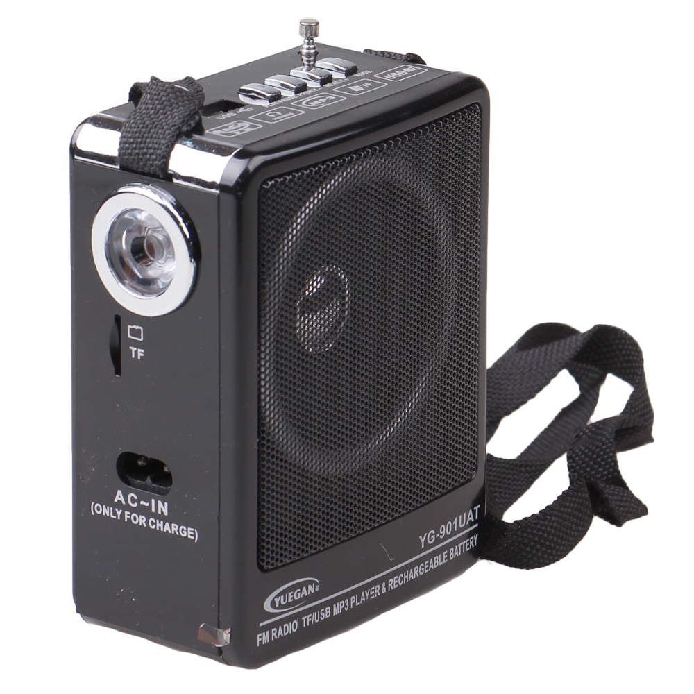 Přenosné rádio YG-901UAT černé - náhled 4