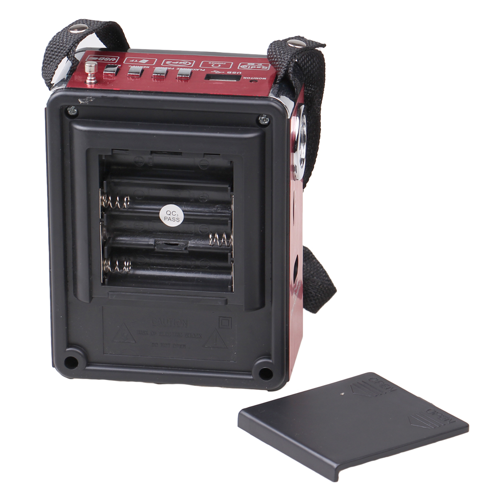 Přenosné rádio YG-901UAT červené - náhled 4