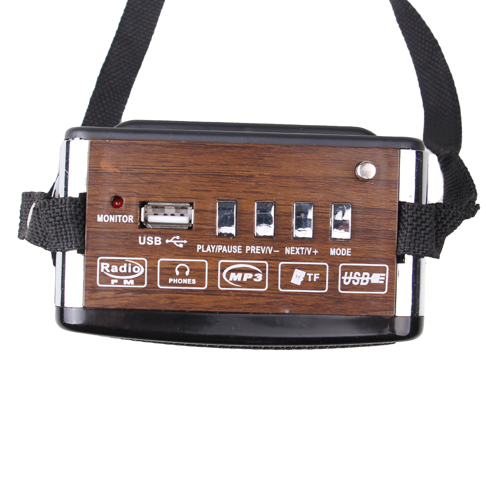 Přenosné rádio YG-901UAT hnědé - náhled 1