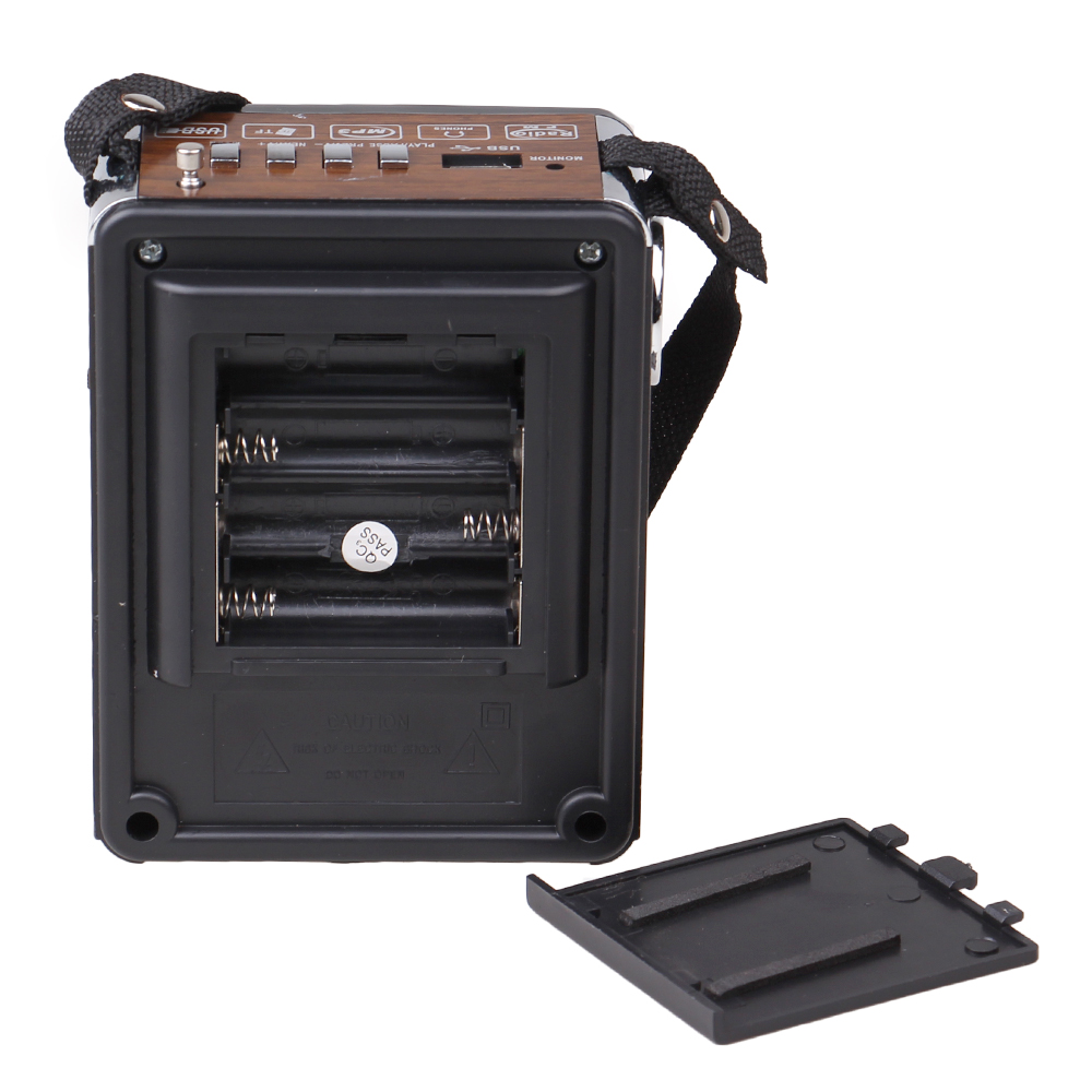 Přenosné rádio YG-901UAT hnědé - náhled 5