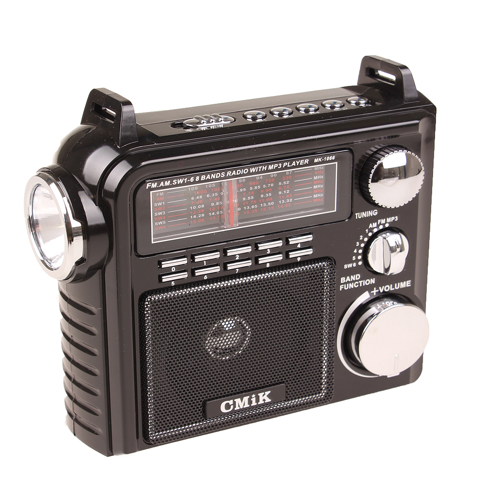 Přenosné radio CMIK MK-1066 černé - náhled 2