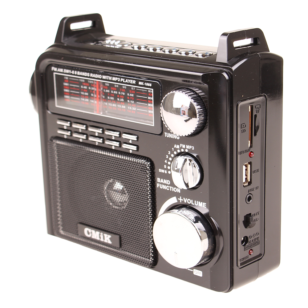 Přenosné radio CMIK MK-1066 černé - náhled 3