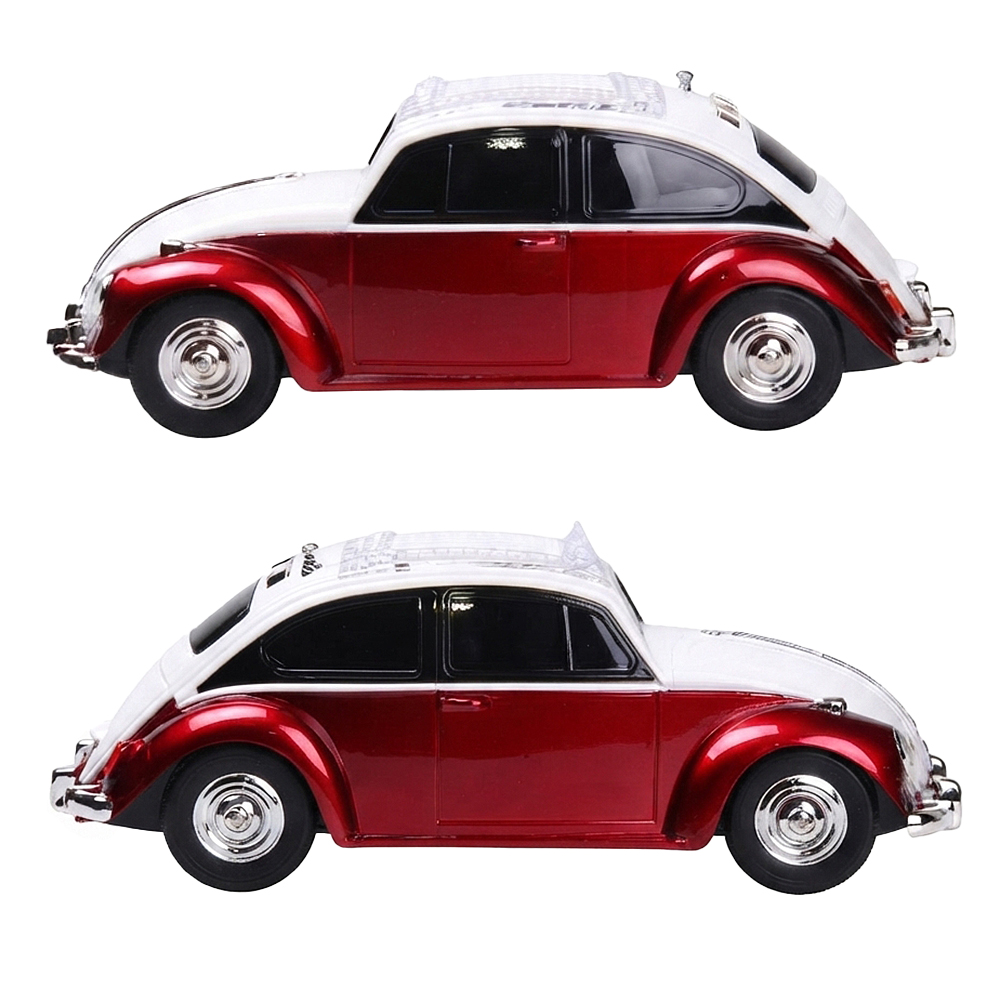Reproduktor retro autíčko Taxi červené WS-1958BT  - náhled 3