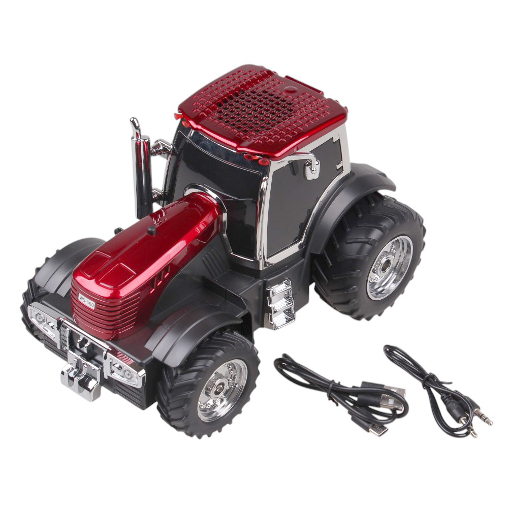 Reproduktor traktor WS-560 červený - náhled 1