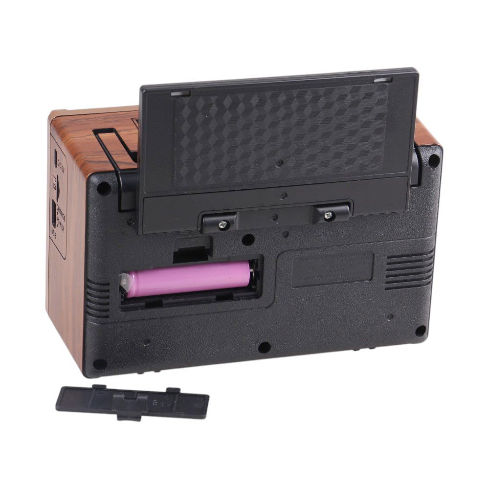 Solární 3pásmové rádio RX-2510BTS světle hnědé - náhled 6