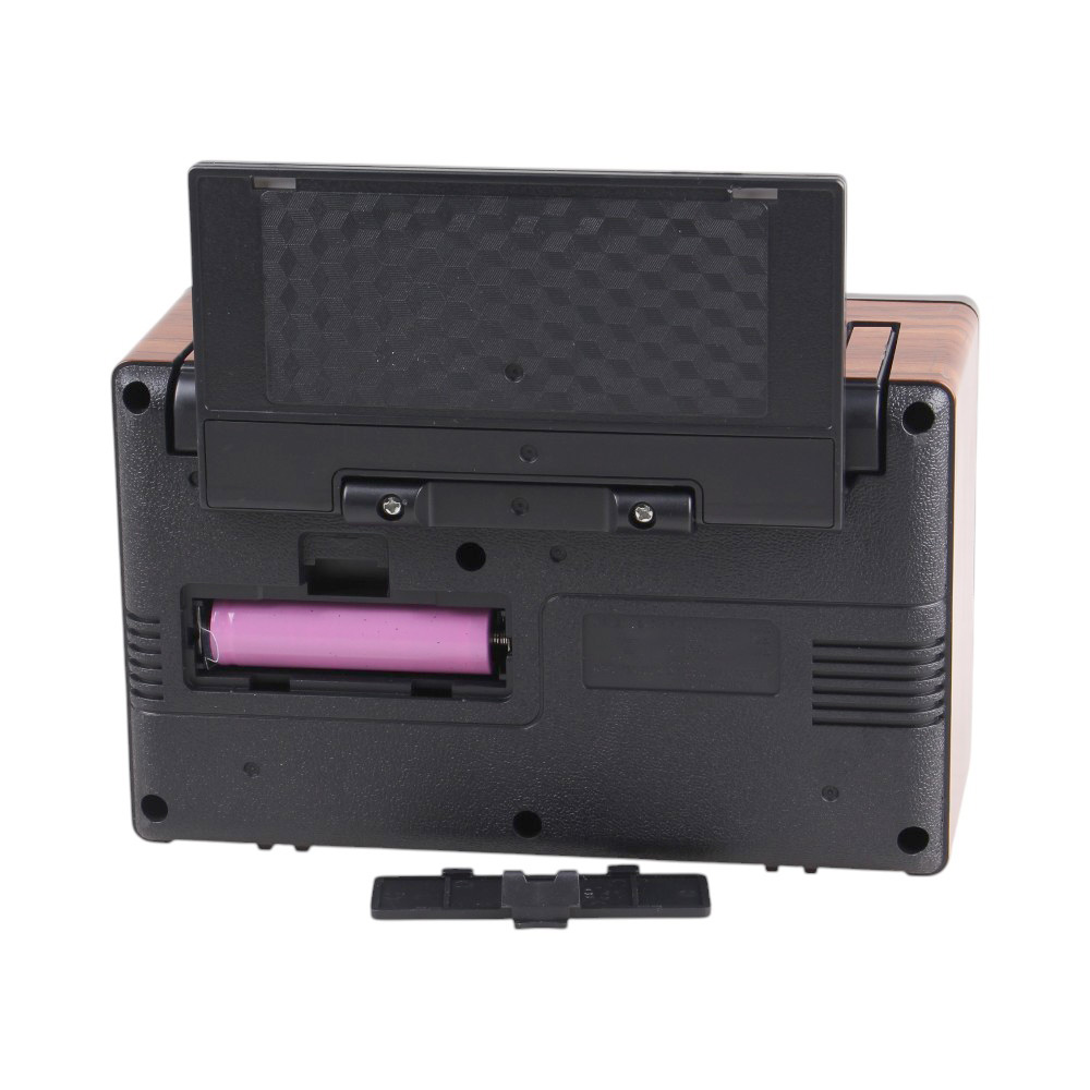 Solární 3pásmové rádio RX-2510BTS tmavě hnědé - náhled 5