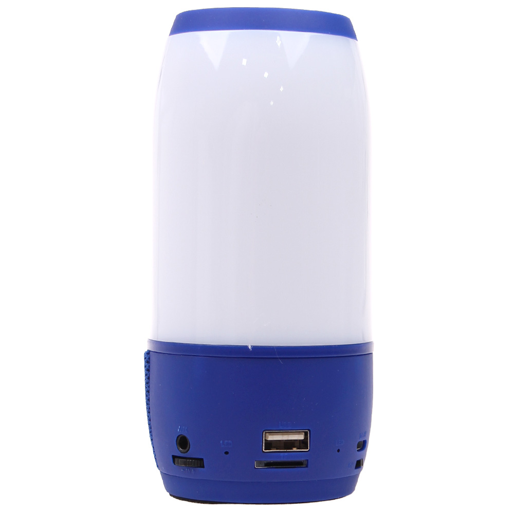 LED bluetooth reproduktor modrý - náhled 3