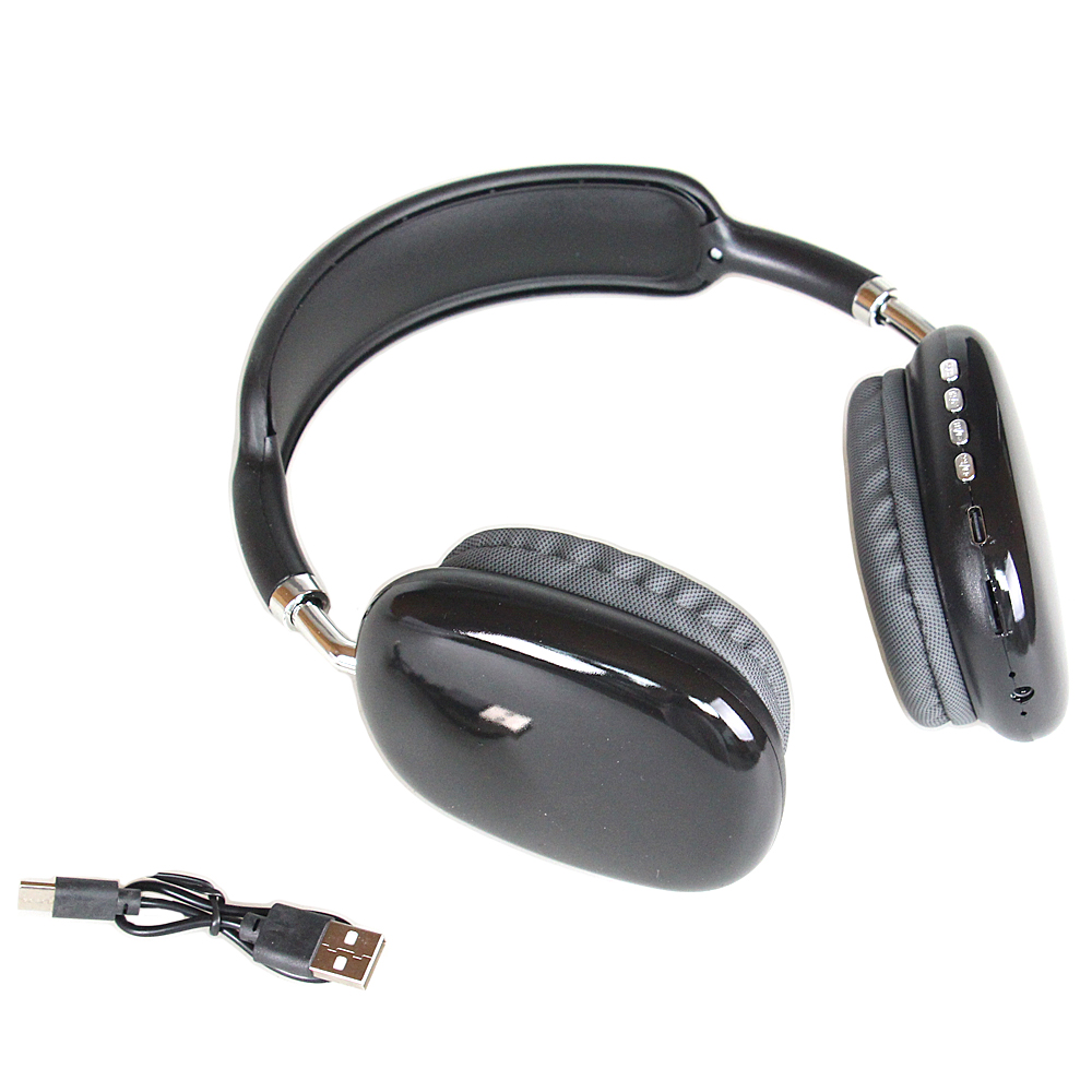 Bezdrátová sluchátka P9 černá - náhled 1