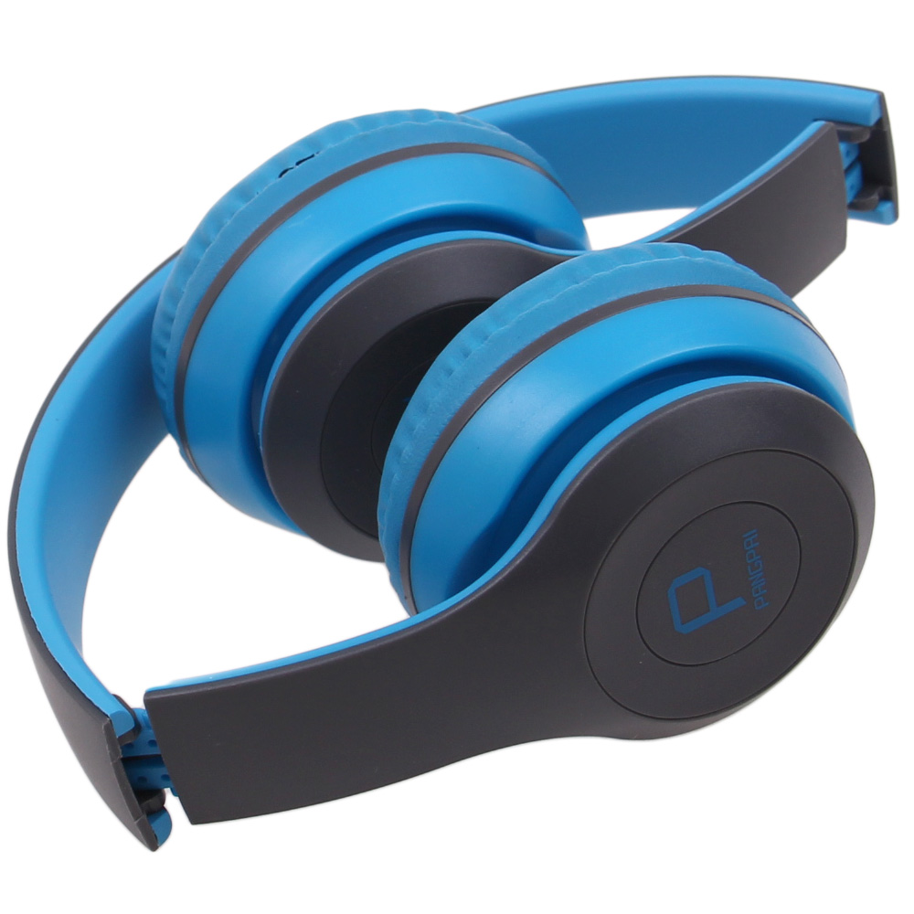 Hudební sluchátka P8047 modrá - náhled 3