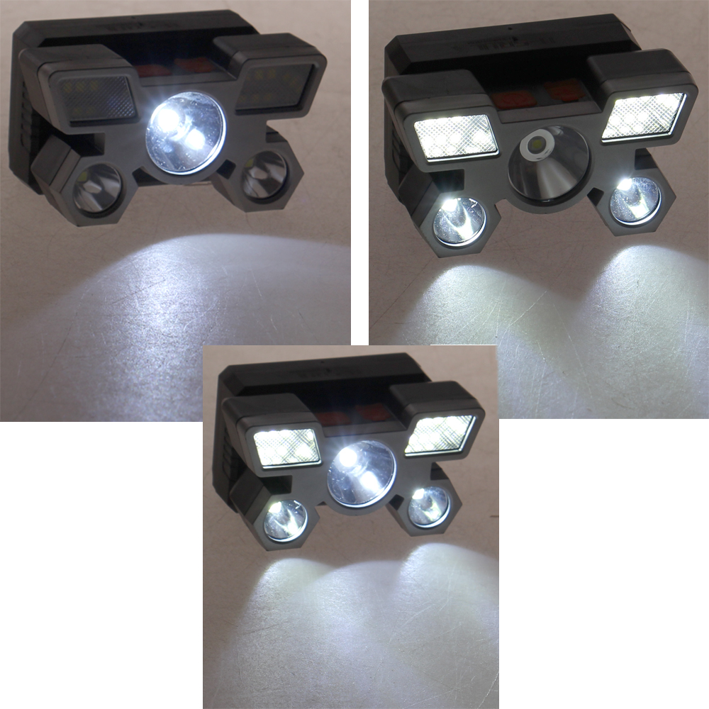 9LED dobíjecí čelovka XY501 - náhled 6