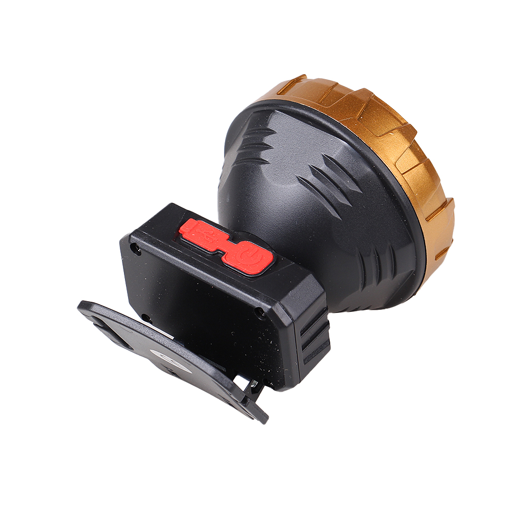 Dobíjecí LED čelovka HX208-7 zlatá - náhled 3