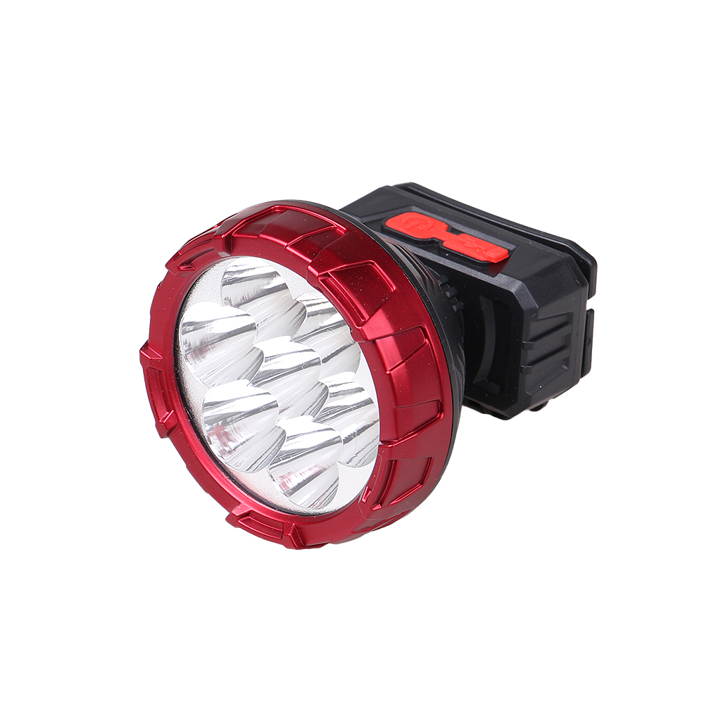 Dobíjecí LED čelovka HX208-9 červená - náhled 1