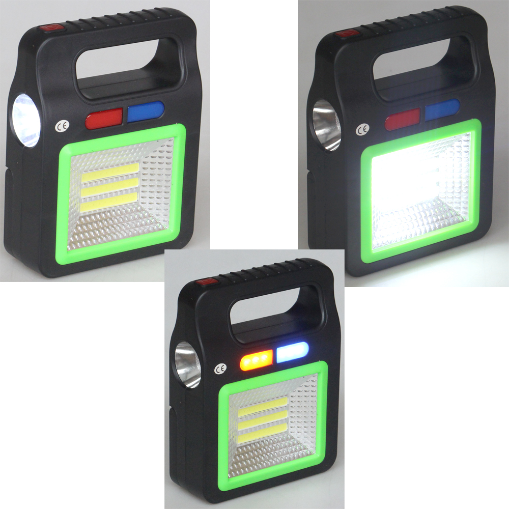 Dobíjecí solární svítilna YX-605 zelená - náhled 7