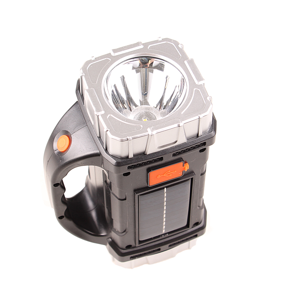 Multifunkční LED svítilna GL-2289 stříbrná - náhled 5