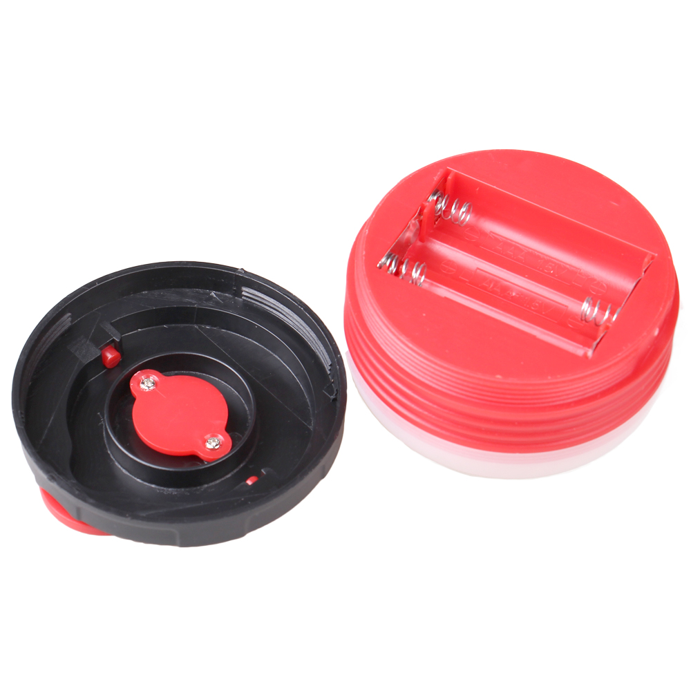 Multifunkční kempingová svítilna červená - náhled 3