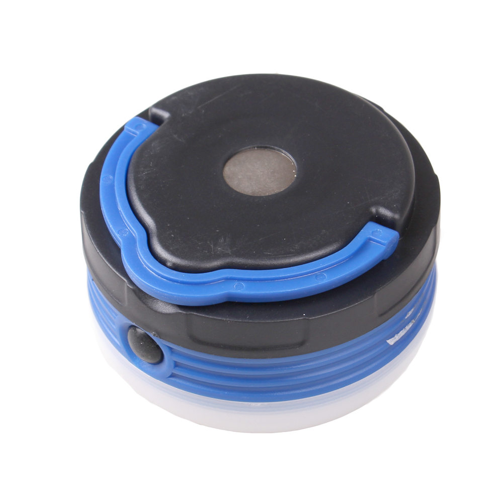 Multifunkční kempingová svítilna modrá - náhled 2