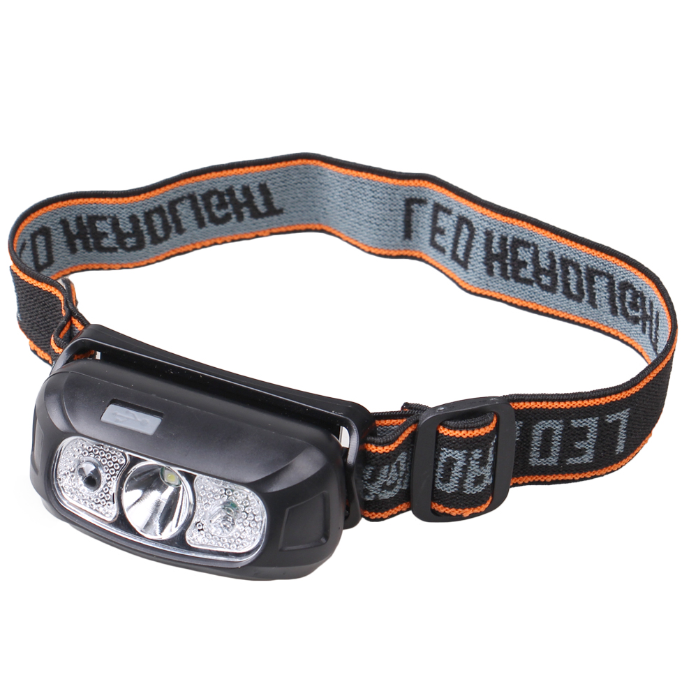 Outdoorová LED čelovka černá - náhled 4