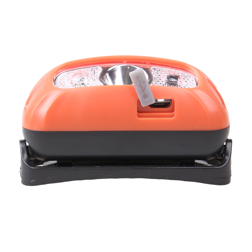 Outdoorová LED čelovka oranžová - náhled 1