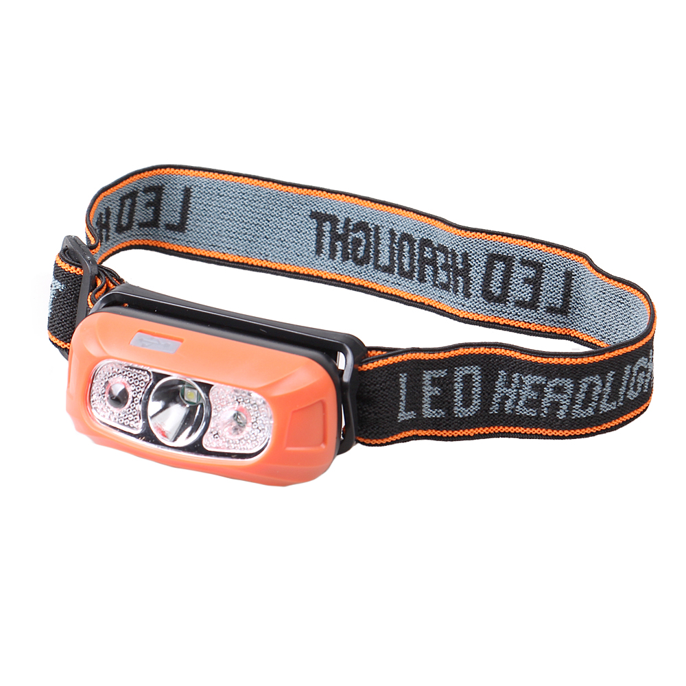 Outdoorová LED čelovka oranžová - náhled 4