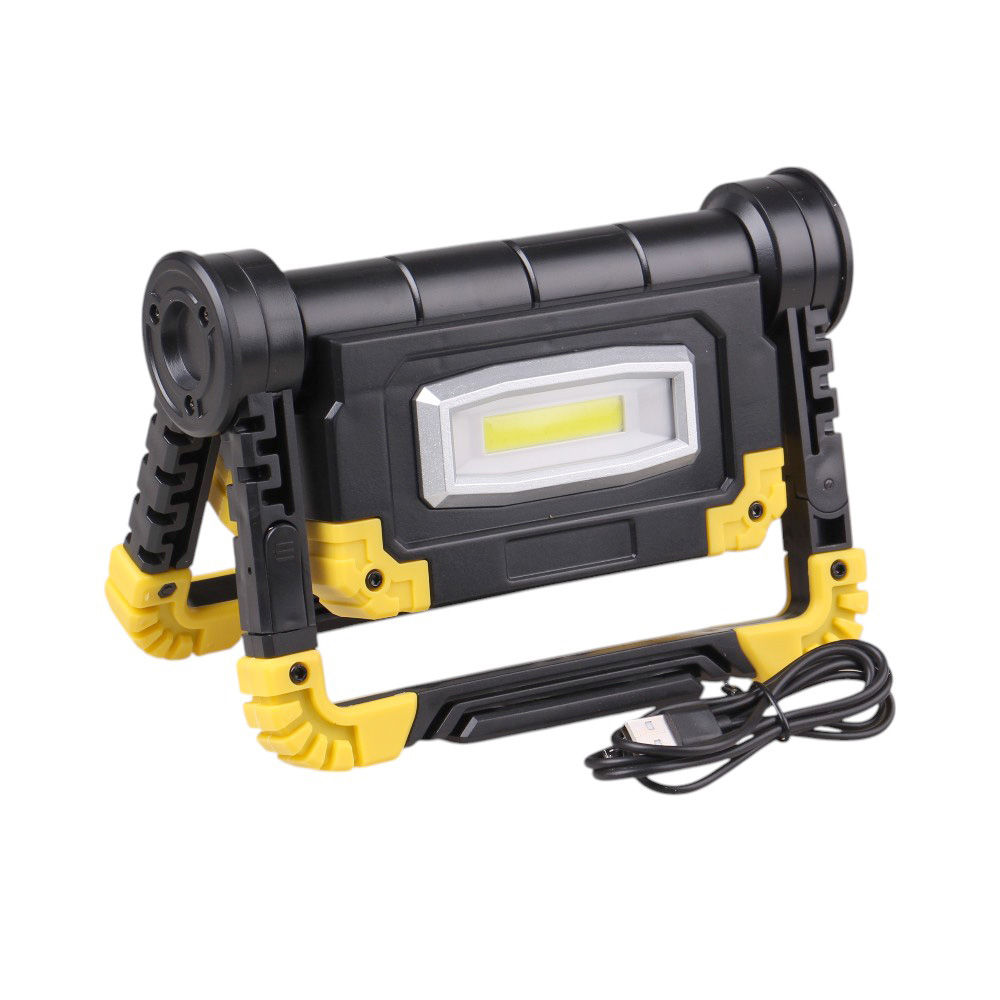 Sklopné multifunkční LED světlo žluté - náhled 1