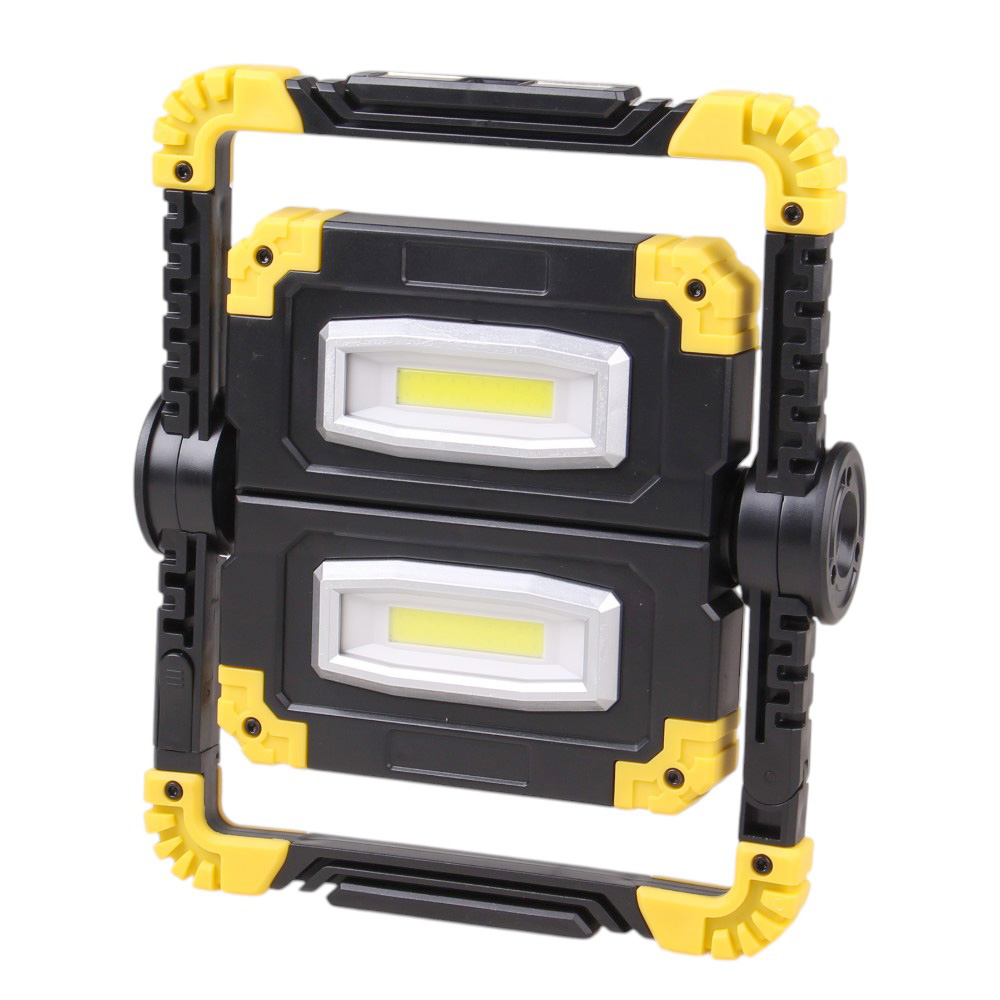 Sklopné multifunkční LED světlo žluté - náhled 2