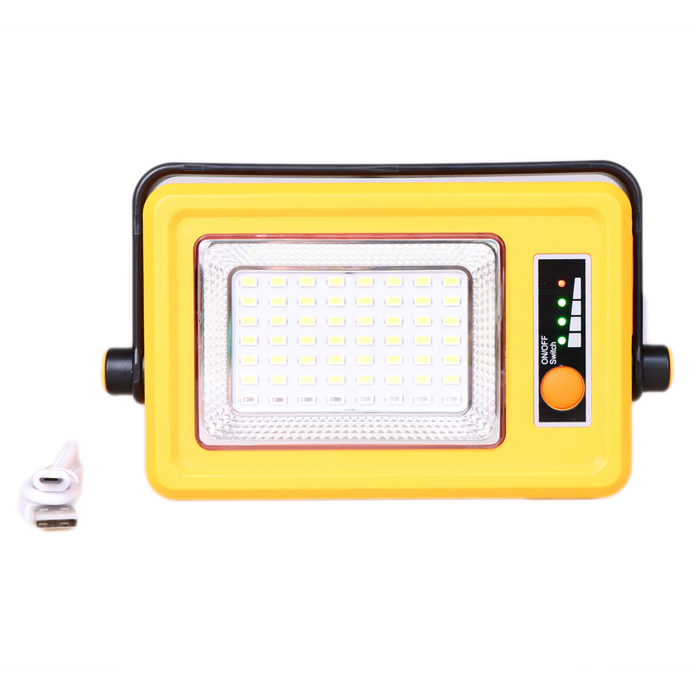 Solární LED reflektor s powerbankou - náhled 4