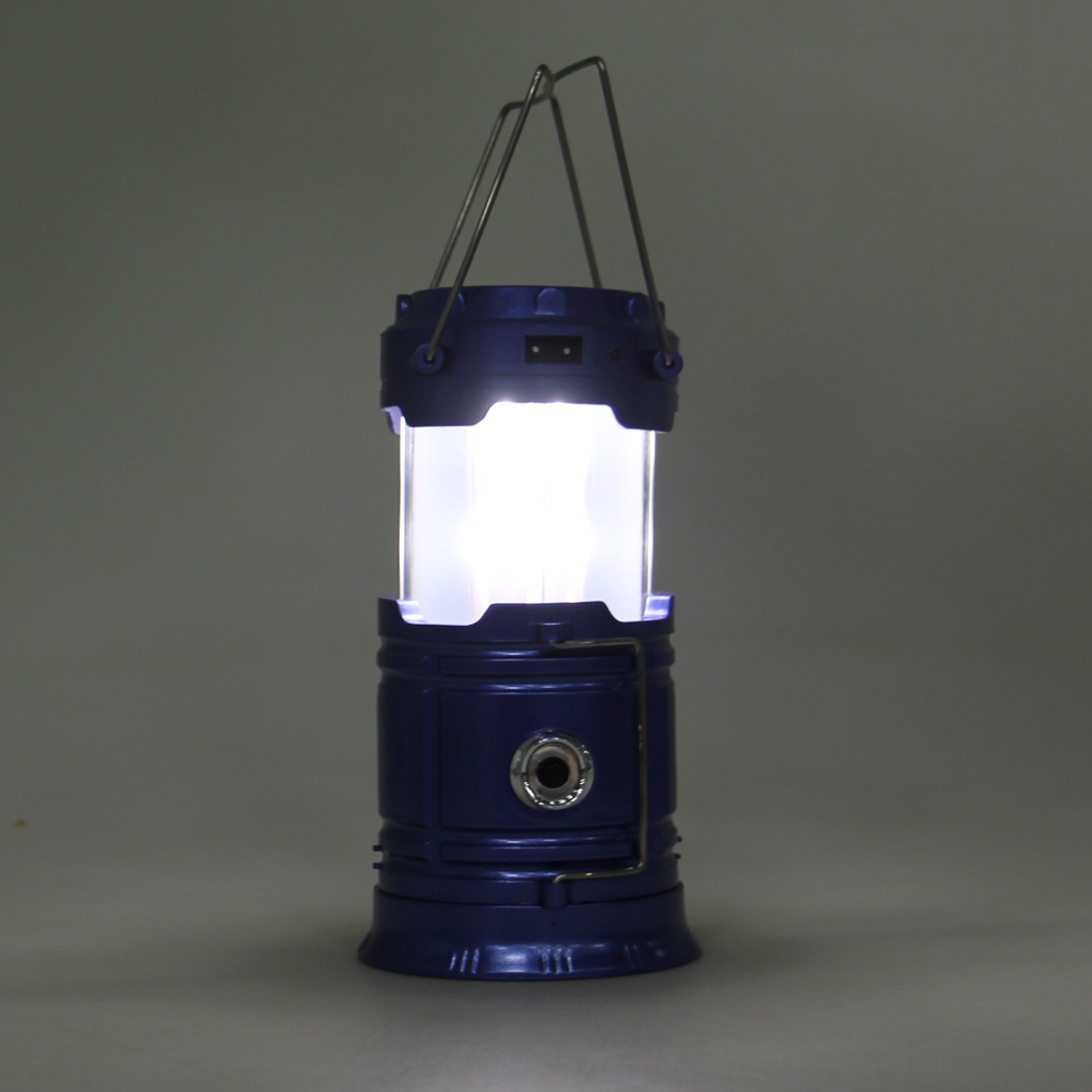Solární kempingová lucerna LL-5888 modrá - náhled 5