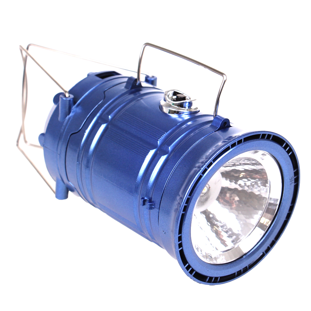 Solární kempingová lucerna SH-5800T modrá - náhled 4