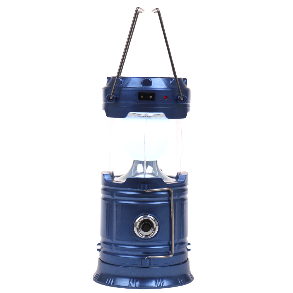 Solární kempingová lucerna SH-5800T modrá - náhled 5