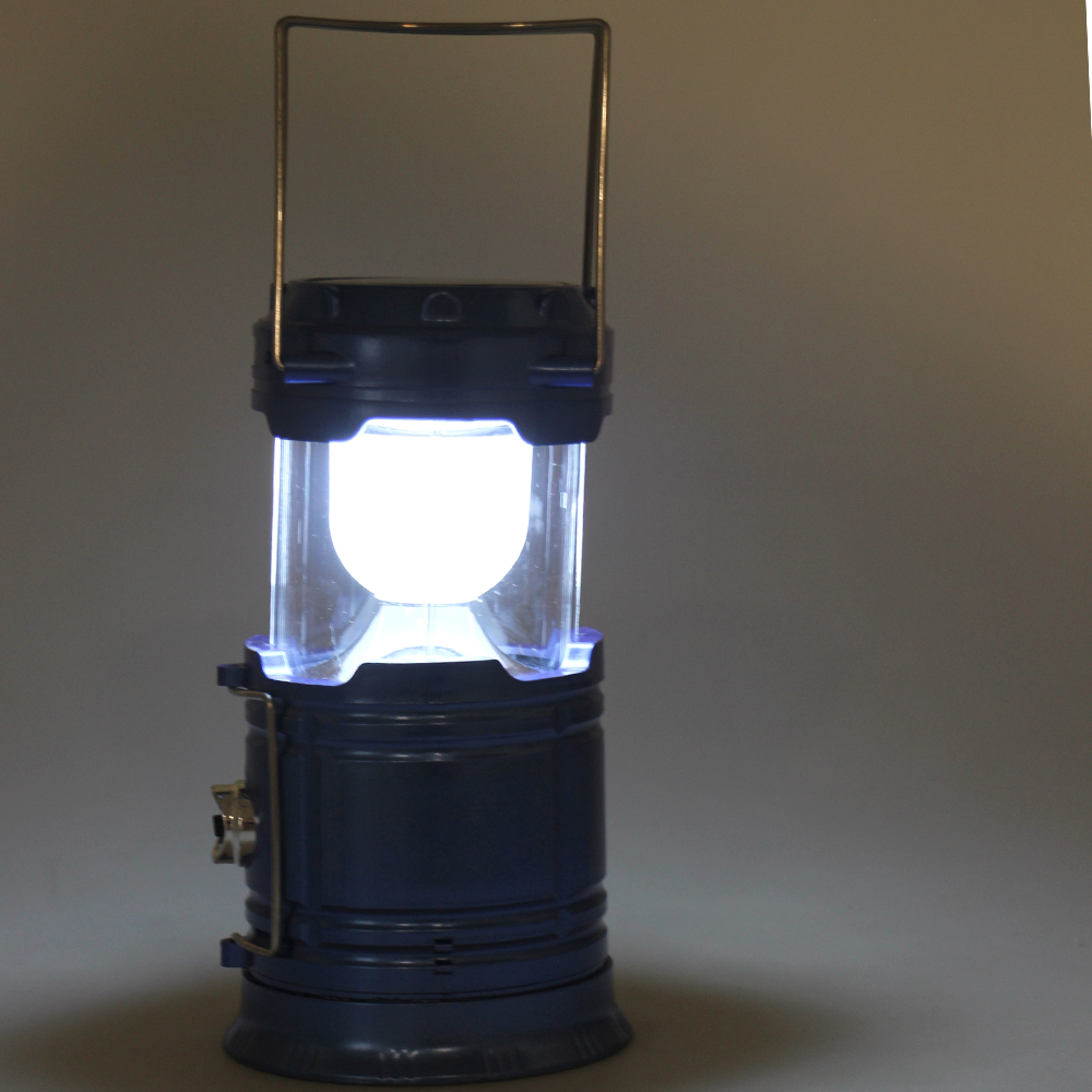 Solární kempingová lucerna SH-5800T modrá - náhled 6