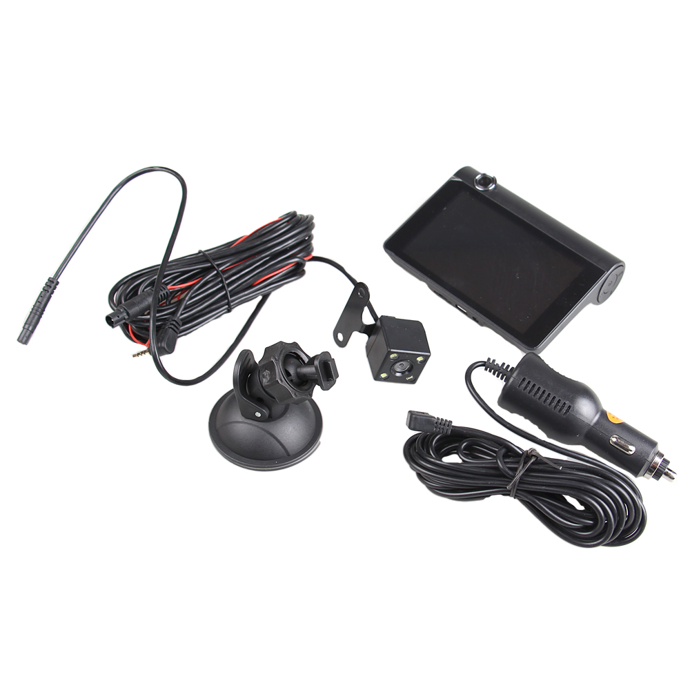 Full HD DVR autokamera se zadní kamerou - náhled 1