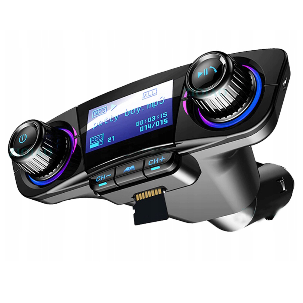 Multifunkční FM vysílač Bluetooth 4.0  - náhled 1