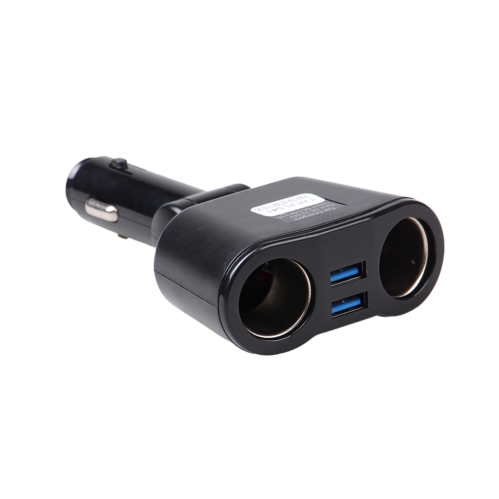 Rozbočka do autozapalovače 2×USB+2×CL - náhled 2