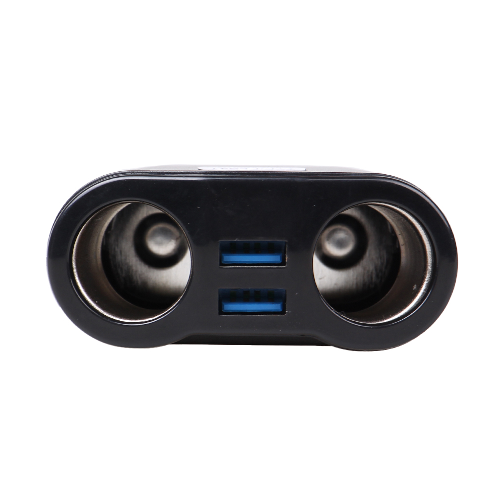 Rozbočka do autozapalovače 2×USB+2×CL - náhled 3