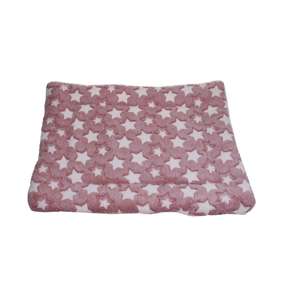 Plyšový pelíšek růžový - náhled 1