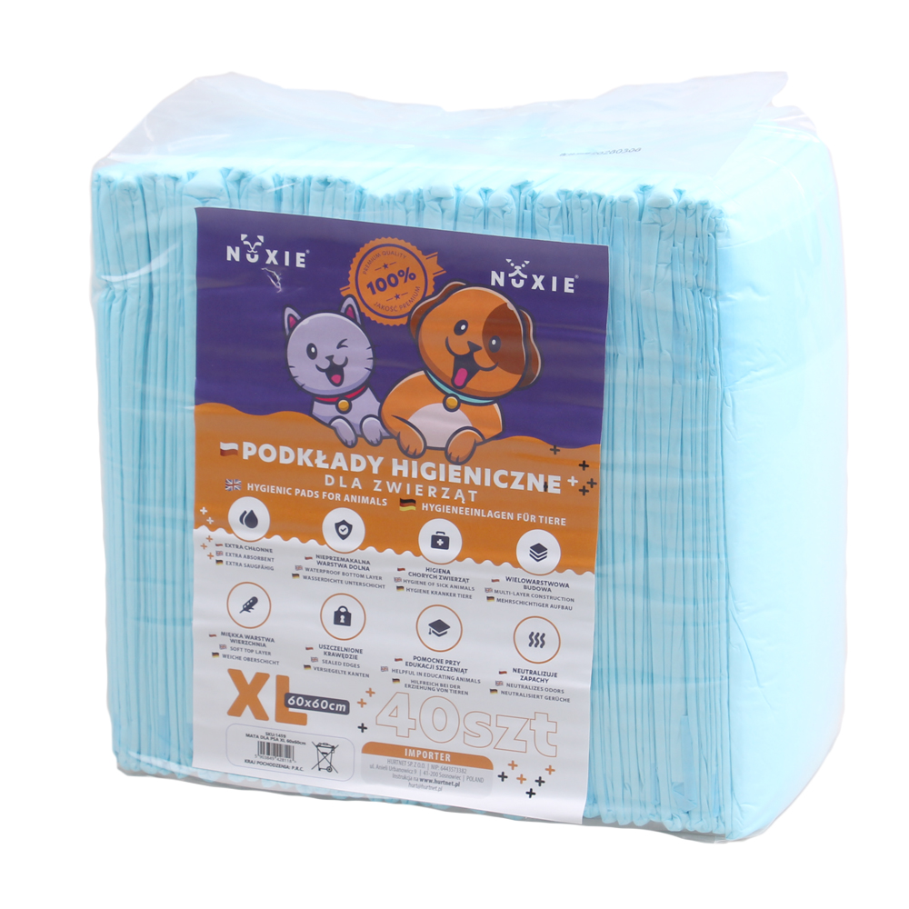 Sada hygienických podložek pro domácí zvířata 40 ks - náhled 1