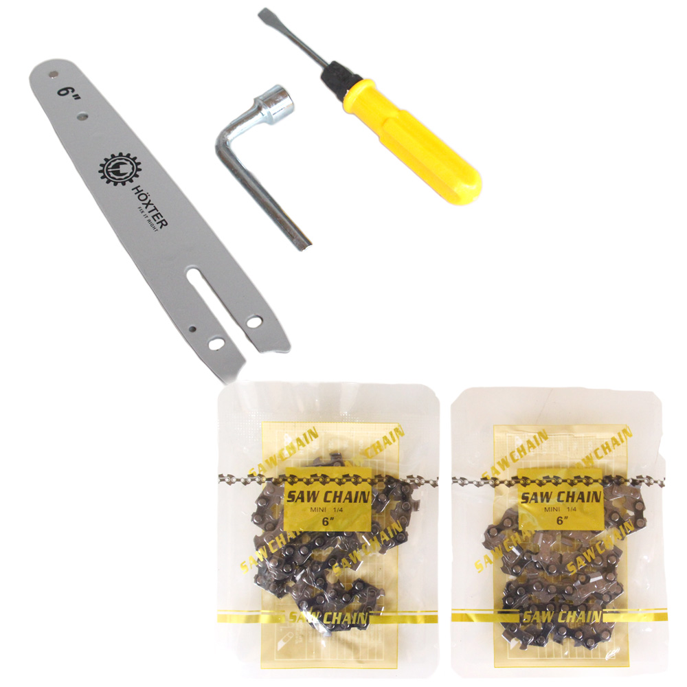 Aku řetězová pila 6″ HX-4990 - náhled 3