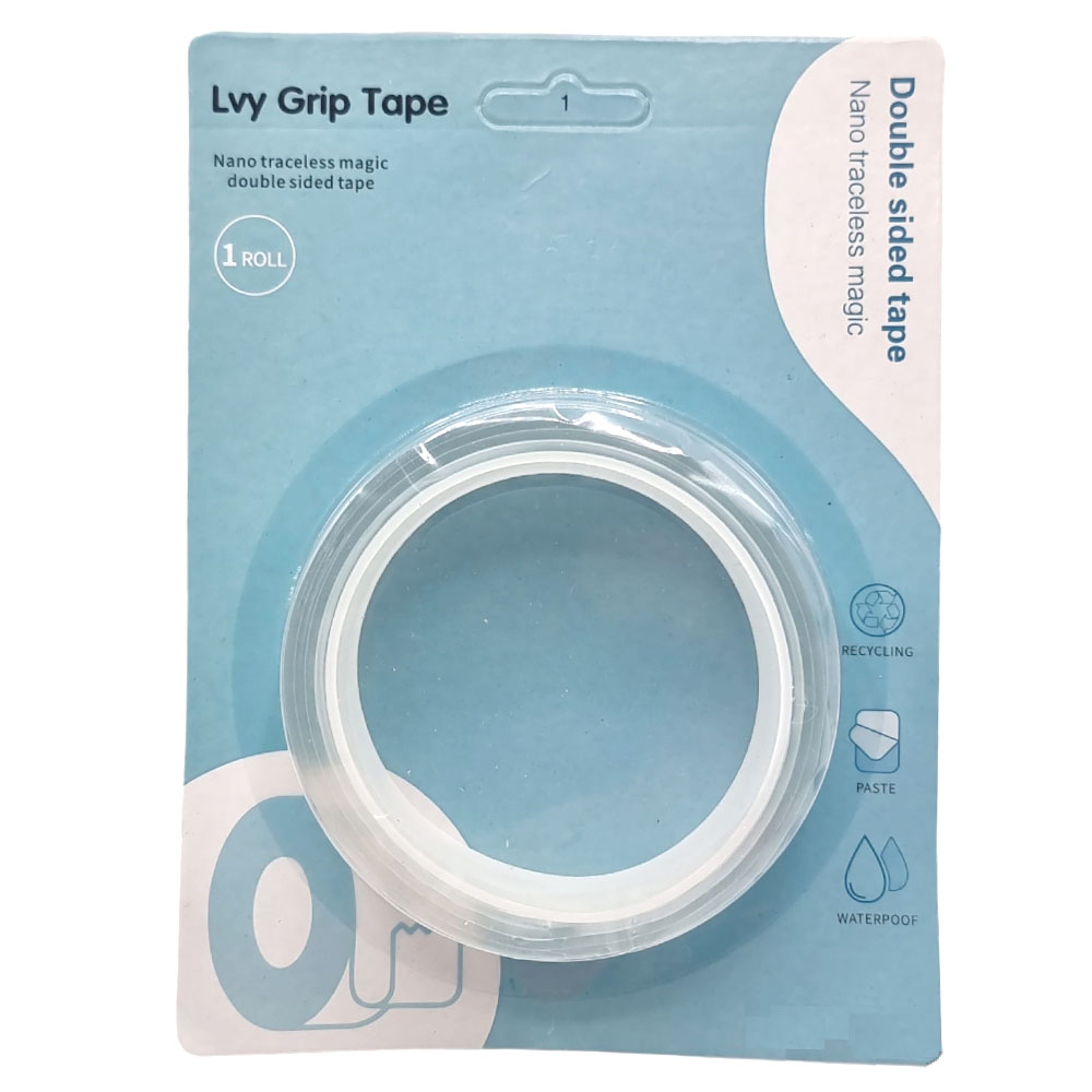 Oboustranná omyvatelná lepící páska 1m - náhled 1