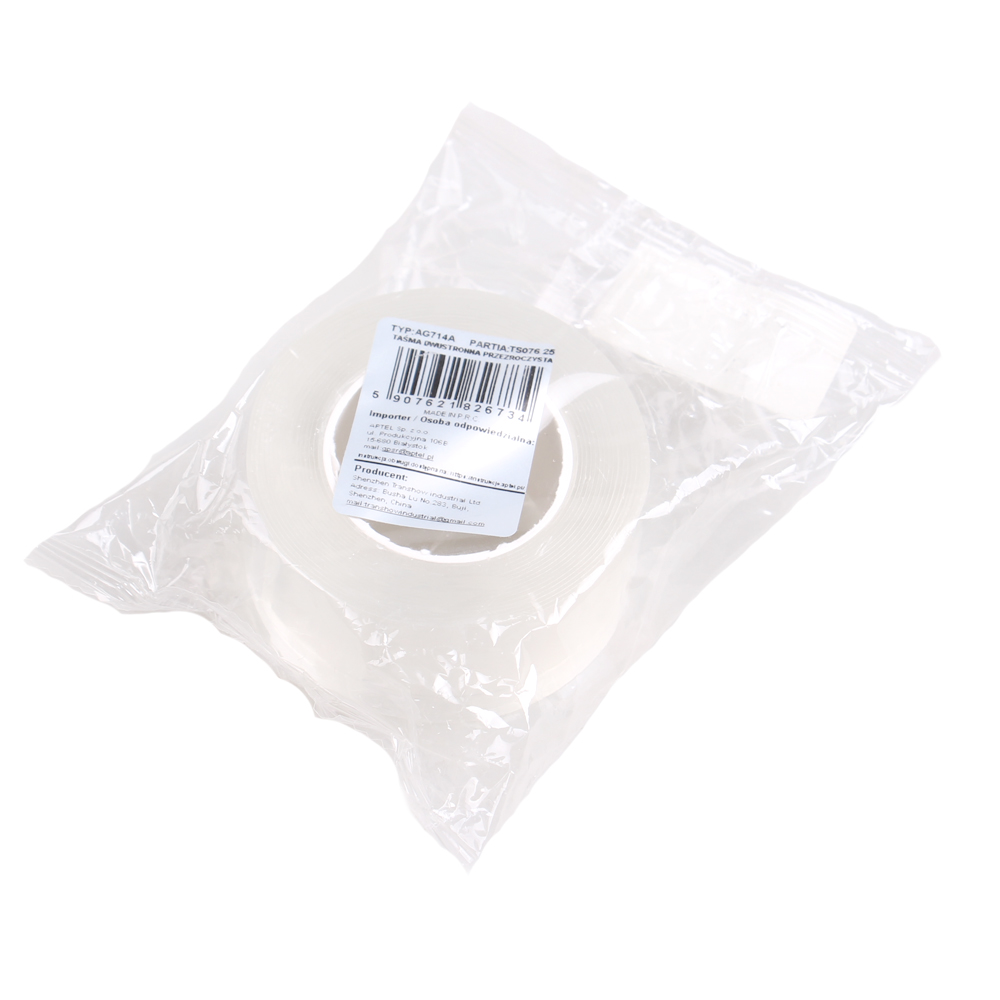 Oboustranná omyvatelná lepící páska 3 m - náhled 1