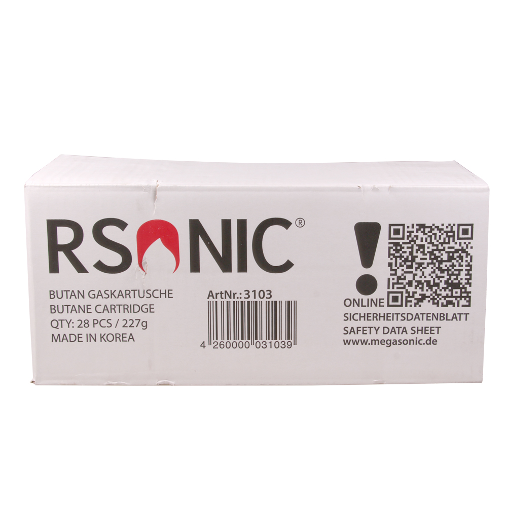 Plynové kartuše RSONIC 28x - náhled 1