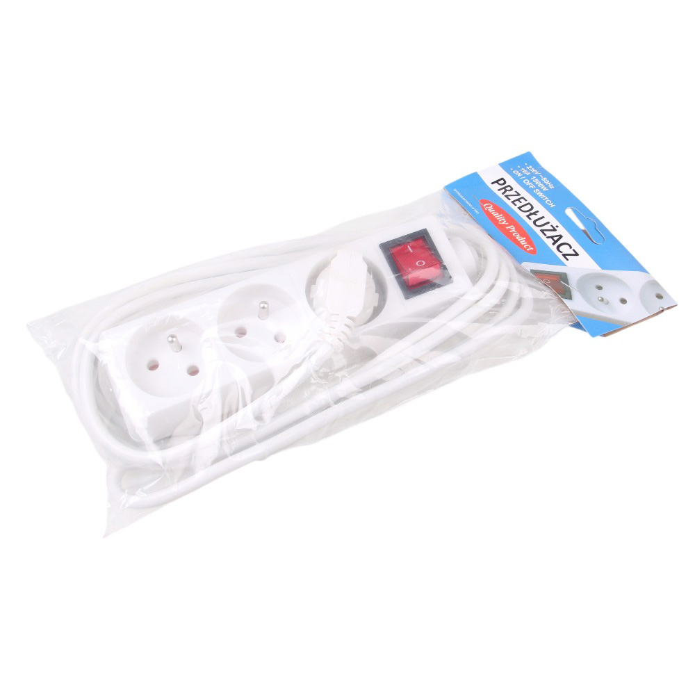 Prodlužovací kabel 3 m se 3 zásuvkami - náhled 1